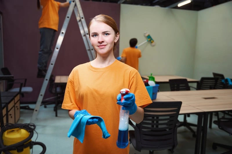 Janitorial Cleaning detail